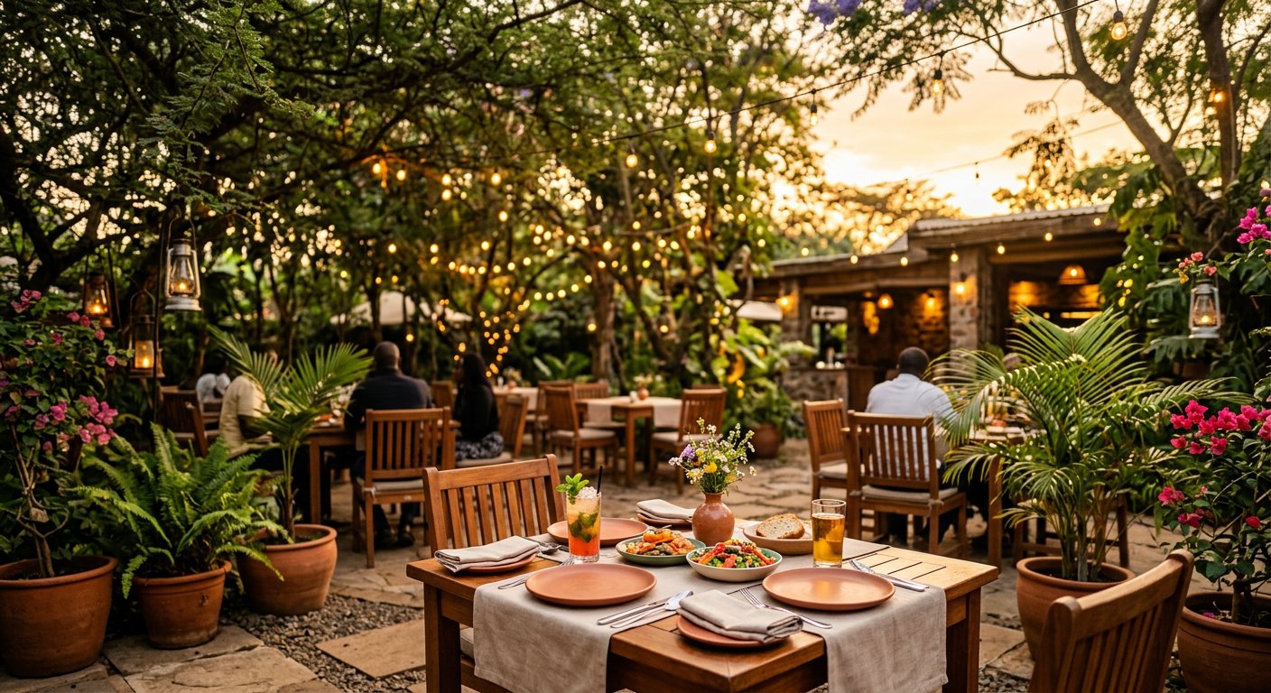 Relaxed tables, easy vibes